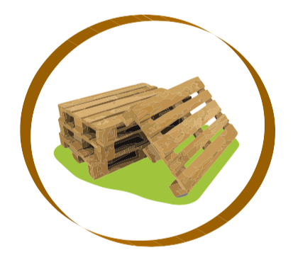 Palettes bois recyclées et reconditionnées